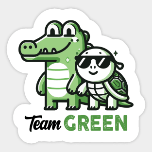 Team green Sticker